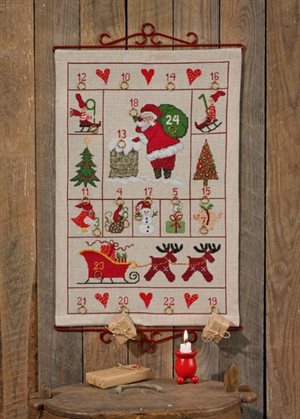 Pakkekalender - med alle julemotiverne
